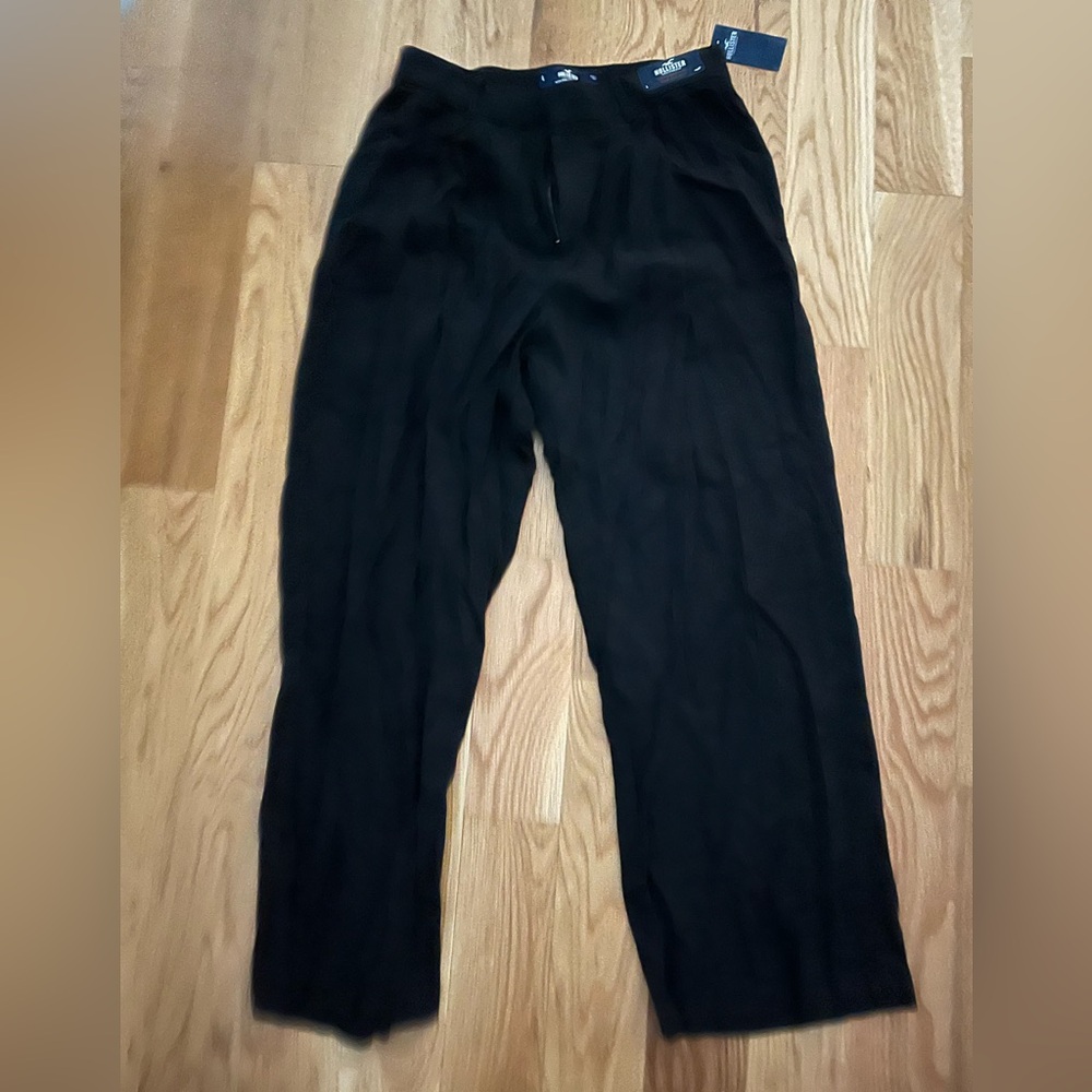 Hollister Women's Black Wide Leg Pants